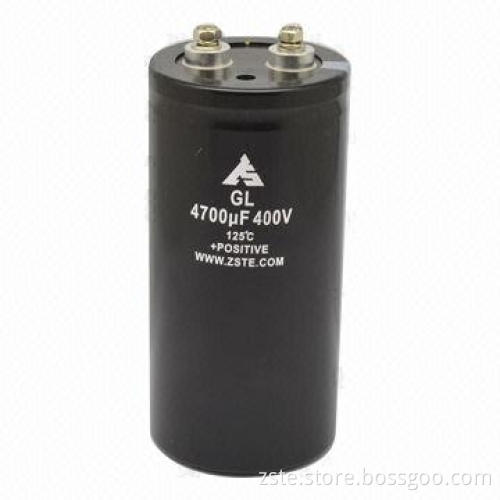 Aluminum electrolytic capacitors, screw type, long life, high temperature and high reliability